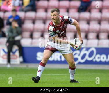 Wigan Warriors' Harry Smith in action during the Betfred Challenge Cup ...