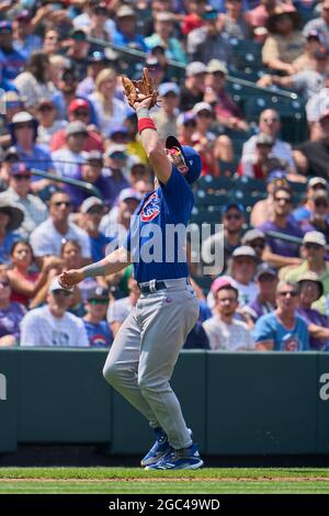 August 4 2021: Chicago Cubs third baseman Patrick Wisdom (16) during ...