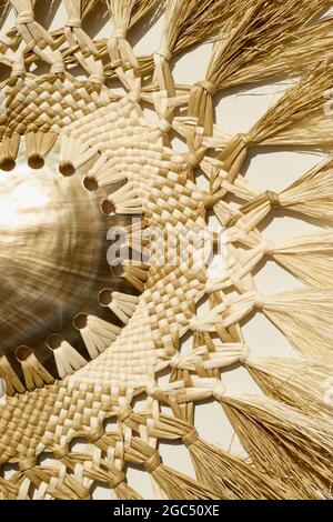 Shell Art Rarotonga Shell artwork, Rarotonga, Cook Islands, South Pacific Stock Photo - Alamy