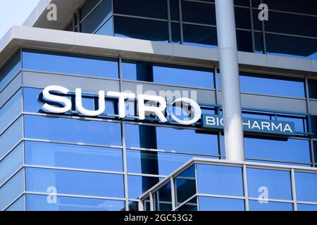 Sutro Biopharma headquarters in South San Francisco, California, USA ...