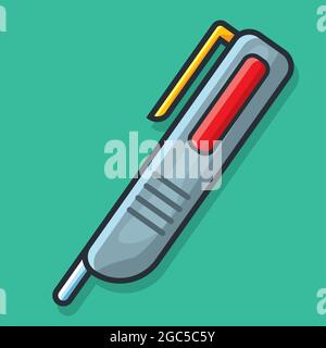 voltage pen detector isolated cartoon vector illustration in flat style Stock Vector
