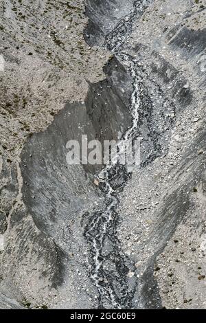 Moraines, South Tyrol, Italy Stock Photo