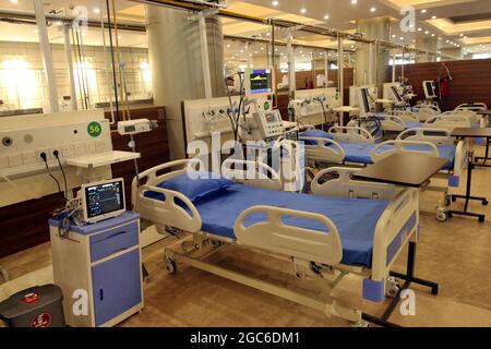 August 07 21 Dhaka Bangladesh Corona Virus Outbreak In Bangladesh The Government Opened Another New Corona Virus Hospital Today The Newly Inaugur Stock Photo Alamy