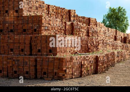 Outdoors, day light front view. Stock Photo