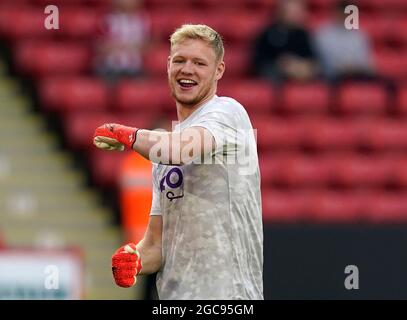 Sheffield, England, 7th August 2021.  during the Sky Bet Championship match at Bramall Lane, Sheffield. Picture credit should read: Andrew Yates / Sportimage Stock Photo