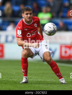 Liam Kitching #5 of Barnsley in action during the game Stock Photo