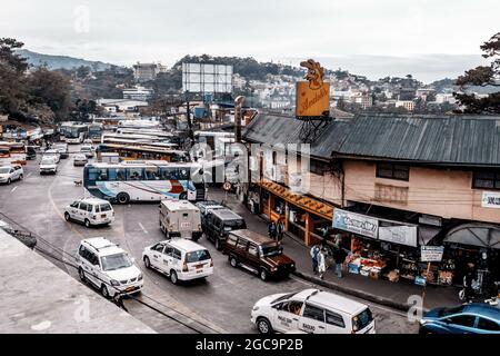 BAGUIO, PHILIPPINES - Dec 18, 2017: A Construction Site In SM Baguio In ...