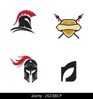 Spartan helmet vector icon illustration design Stock Vector Image & Art ...