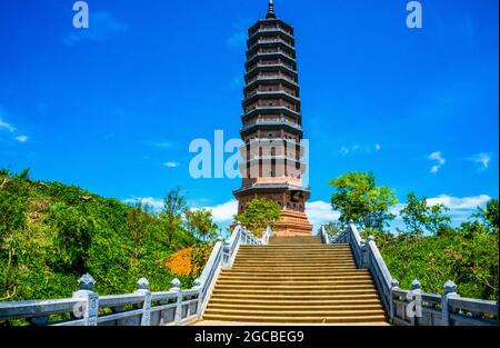 Bai Dinh pagoda in Ninh Binh province northern Vietnam Stock Photo