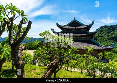 Bai Dinh pagoda in Ninh Binh province northern Vietnam Stock Photo