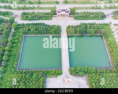 Nice landscape in Ninh Binh province northern Vietnam Stock Photo