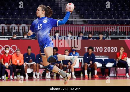 Tokyo, Japan. 08th Aug, 2021. TOKYO, JAPAN - AUGUST 8: Anna Vykhireva of Russia competing on Women's Final during the Tokyo 2020 Olympic Games at the Yoyogi National Stadium on August 8, 2021 in Tokyo, Japan (Photo by Pim Waslander/Orange Pictures) Credit: Orange Pics BV/Alamy Live News Stock Photo