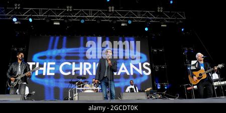 The Christians Performing Live at Lets Rock Leeds 80s , Leeds Stock Photo