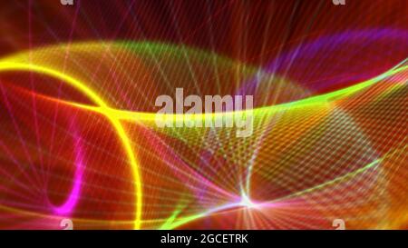 Perspectives Of Fractal Realms abstract background illustration Stock Photo