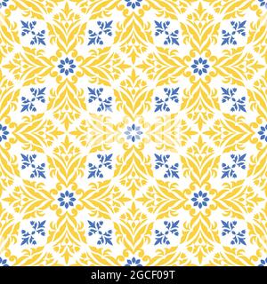 Decorative floral vector seamless pattern for wallpaper, textile , surface, fashion , background,tile, stationary, home decor, furnishing etc. Stock Vector