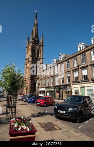 Old and St. Andrews Church on Montrose High Street. Stock Photo