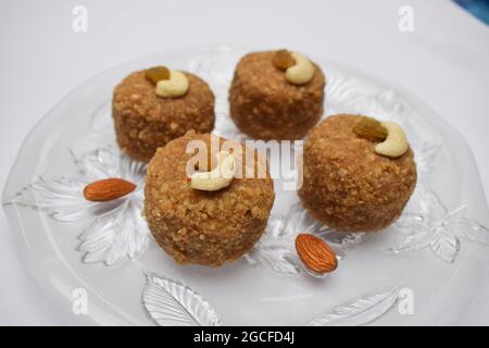 Besan Ladoo During Diwali Festival Of Lights In India Which Made From ...