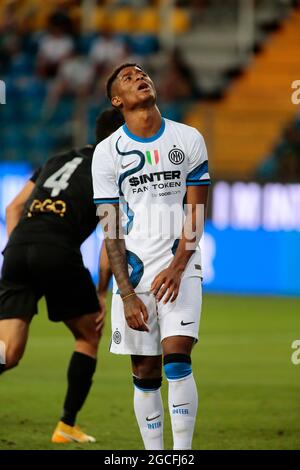 Eddie Salcedo (Fc Internazionale) during the Pre-Season Friendly Game football match between Parma Calcio and FC Internazionale on August 8, 2021 at Ennio Tardini stadium in Parma, Italy - Photo Nderim Kaceli / LM Stock Photo