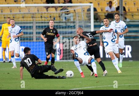 Eddie Salcedo (Fc Internazionale) during the Pre-Season Friendly Game football match between Parma Calcio and FC Internazionale on August 8, 2021 at Ennio Tardini stadium in Parma, Italy - Photo Nderim Kaceli / LM Stock Photo