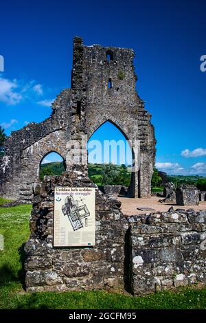 Talley Abbey (Welsh: Abaty Talyllychau) Stock Photo