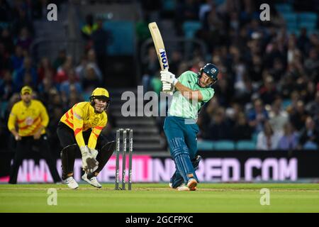 LONDON, UNITED KINGDOM. 08th Aug, 2021.  during The Hundred between Oval Invincibles vs Trent Rockers at The Oval Cricket Ground on Sunday, August 08, 2021 in LONDON ENGLAND.  Credit: Taka G Wu/Alamy Live News Stock Photo