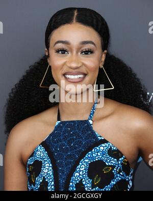 Marina Del Rey, United States. 08th Aug, 2021. MARINA DEL REY, LOS ANGELES, CALIFORNIA, USA - AUGUST 08: Sharon Nwosu arrives at the 4th Annual International Women Of Power Awards held at the Marina del Rey Marriott Hotel on August 8, 2021 in Marina del Rey, Los Angeles, California, United States. (Photo by Xavier Collin/Image Press Agency) Credit: Image Press Agency/Alamy Live News Stock Photo