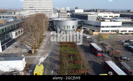 North Middlesex Hospital, Sterling Way, Edmonton, London N18 1QX Stock Photo