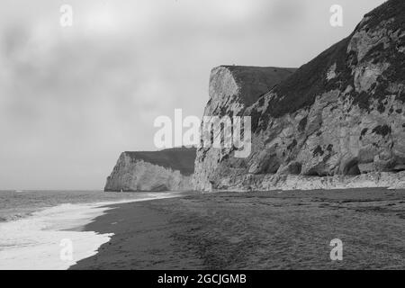 The beach at Durdle Dor, Dorset Stock Photo