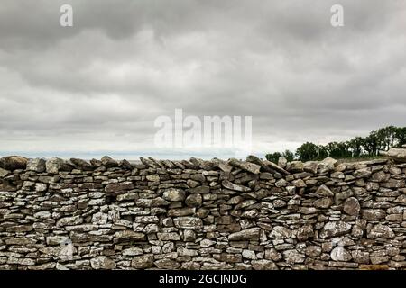 Lakeland drystone wall Stock Photo