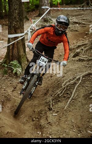 William BRODIE of Great Britain during the 2021 UEC MTB Downhill