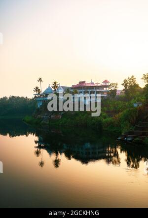 Rajadhiraja St.Marys Jacobite Syrian Cathedral Piravom in the city Piravom Stock Photo