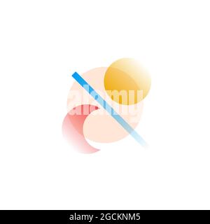 Vector illustration in graphic style. Digital art Stock Vector