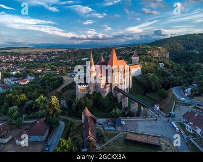 Romanian castle from medieval time Stock Photo