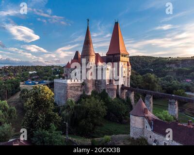 Romanian castle from medieval time Stock Photo