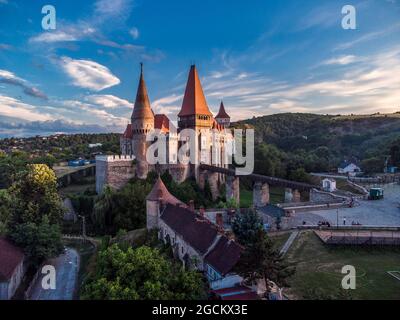 Romanian castle from medieval time Stock Photo