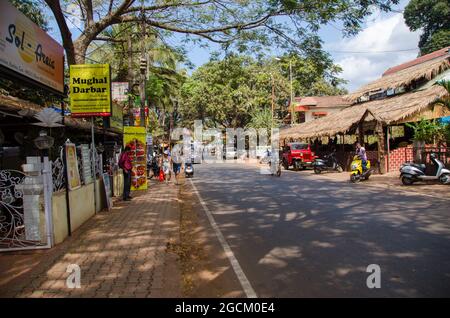 Goa, India Beaches and coastal scenes. Stock Photo