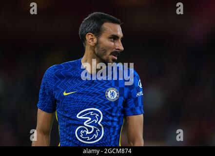 Bournemouth, UK. 27th July, 2021. Davide Zappacosta of Chelsea