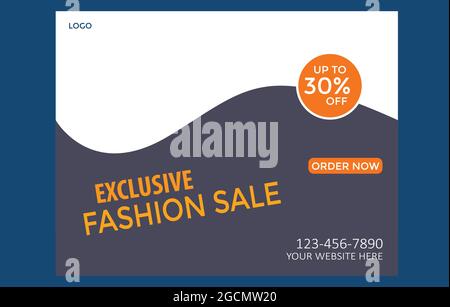 Clearance sale banner, flyer or poster design template Stock Vector Image &  Art - Alamy