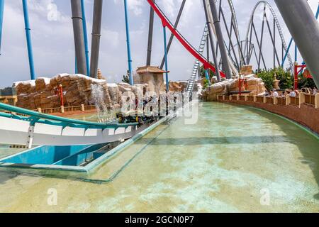 PortAventura World Theme Park Shambhala Rollercoaster DLSR