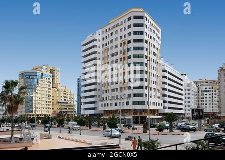 The mythical city of Tangier in Morocco Stock Photo