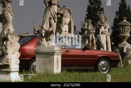 Lancia Delta HF Integrale 8V in Italy 1988 Stock Photo