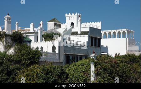 The mythical city of Tangier in Morocco Stock Photo