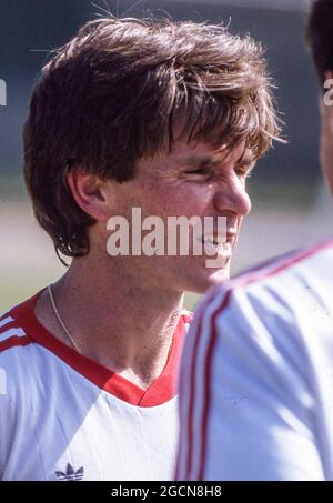 Former USA soccer player Brian Quinn in a match in 1995 Stock Photo
