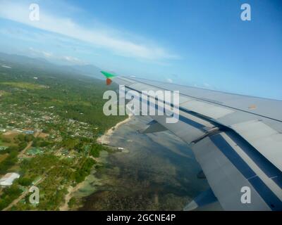 View from an aircraft over the Philippines on the way to Manila 21.12.2012