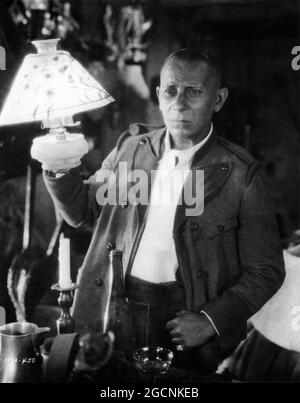 ERICH von STROHEIM in THE HONEYMOON (released outside USA in 1930) second part of THE WEDDING MARCH 1928 director ERICH von STROHEIM writers Harry Carr and Erich von Stroheim Silent movie with musical score and sound effects Paramount Famous Lasky Corporation Stock Photo