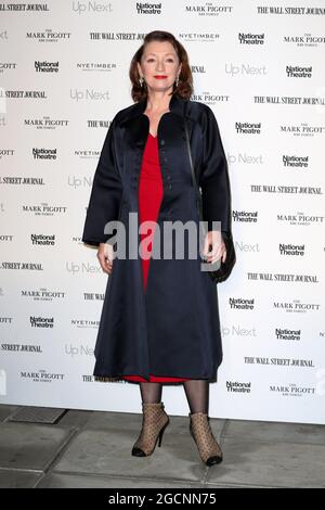 LONDON, UNITED KINGDOM - Mar 05, 2019: Lesley Manville attends the 'Up Next Gala' at The National Theatre on March 05, 2019 in London, England. Stock Photo