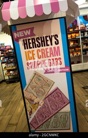Hershey's Chocolate World Times Square, New York City, USA Stock Photo