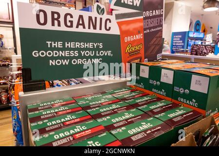 Hershey's Chocolate World Times Square, New York City, USA Stock Photo