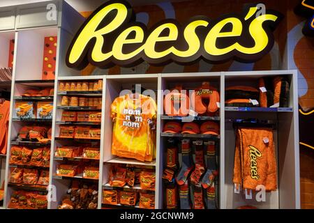 Hershey's Chocolate World Times Square, New York City, USA Stock