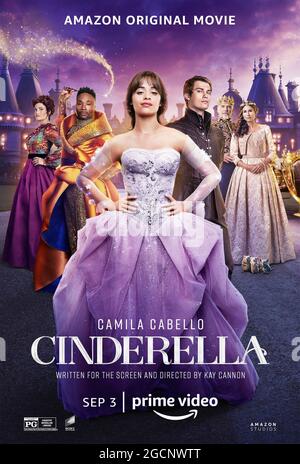 CINDERELLA, US Poster, From Left: Nicholas Galitzine, Camila Cabello As ...